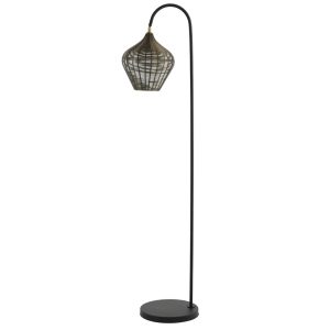 Rotan hanglamp metaal look Light & Living Alvaro