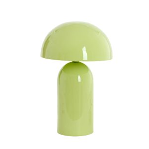 Groene tafellamp paddenstoelvormig Light & Living Tolima