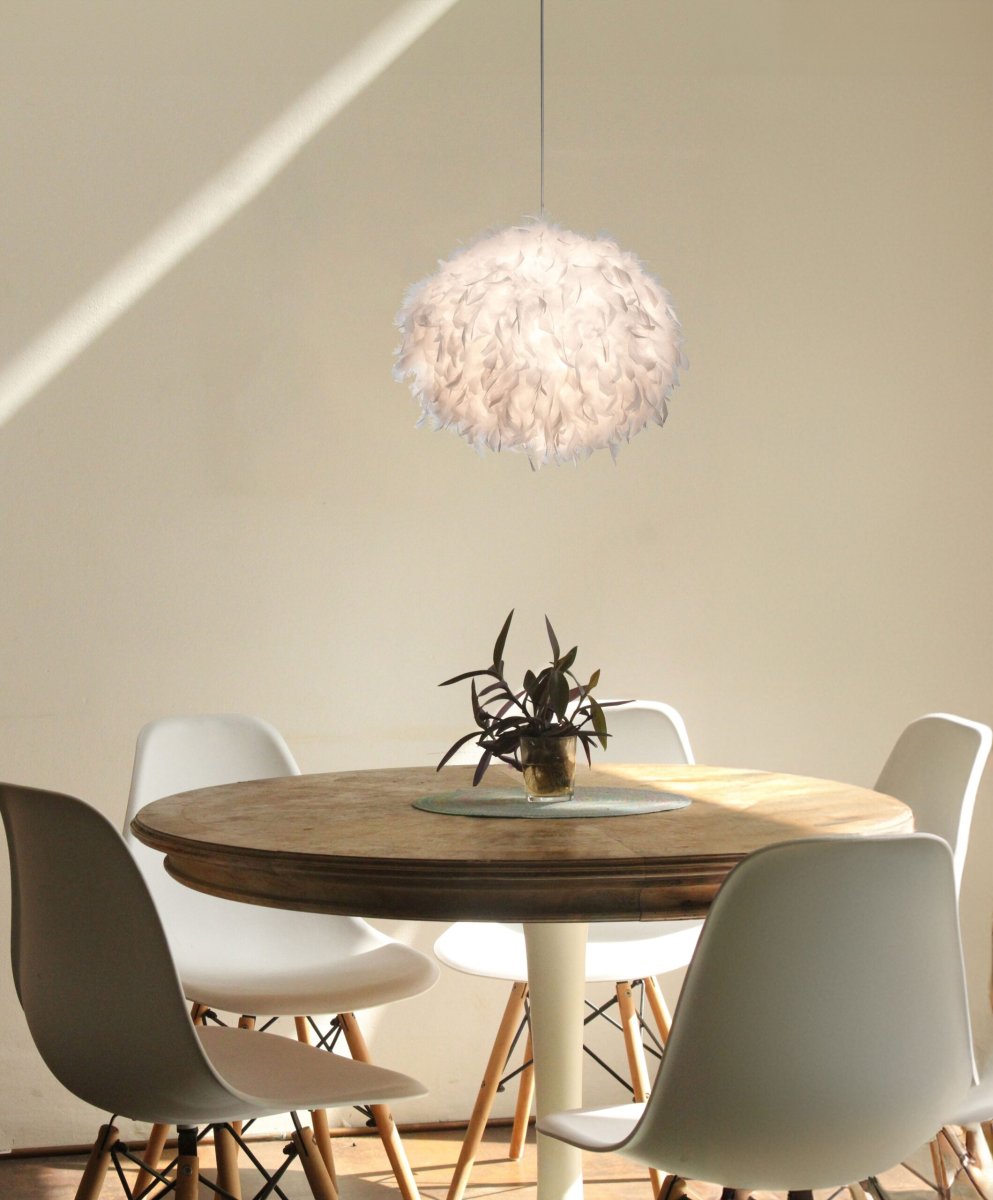 Moderne hanglamp met matte nikkelafwerking Ducky - Afbeelding 6