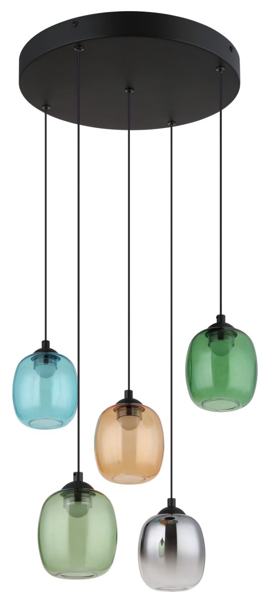 Minimalistische pendant lamp met glaskleur opties Minara - Afbeelding 7
