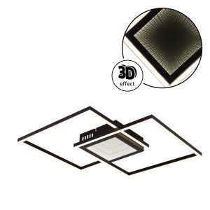 Moderne plafondlamp met uniek ontwerp en afstandsbediening Saunders
