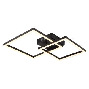 Elegante plafonnière met draaibaar frame Tyler
