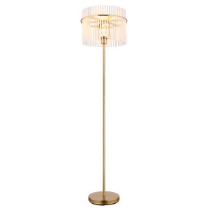 Elegante vloerlamp met gouden frame Gorley