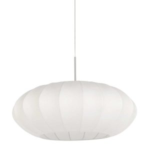 Hanglamp met witte kap Steinhauer Sparkled light