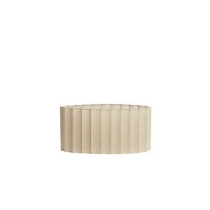 Lampenkap ovaal beige geplooid Light & Living Disli