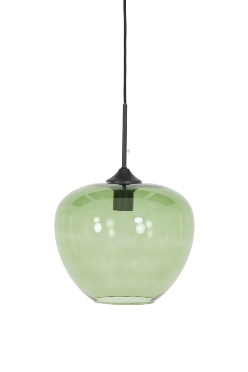 Retro hanglamp groen rookglas Light & Living Mayson - Afbeelding 9