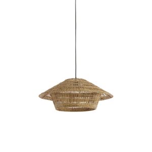 Naturel zeegras hanglamp luchtig design Light & Living Owana