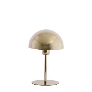 Compacte tafellamp licht goud met retro touch Light & Living Cedillo