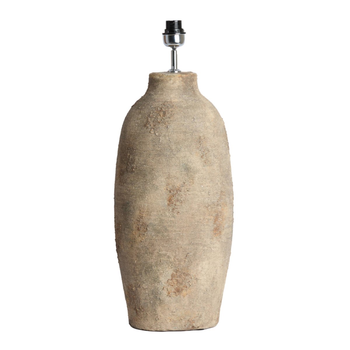 Keramische lampvoet in antiek donkerbruin Light & Living LUCENTE - Afbeelding 9