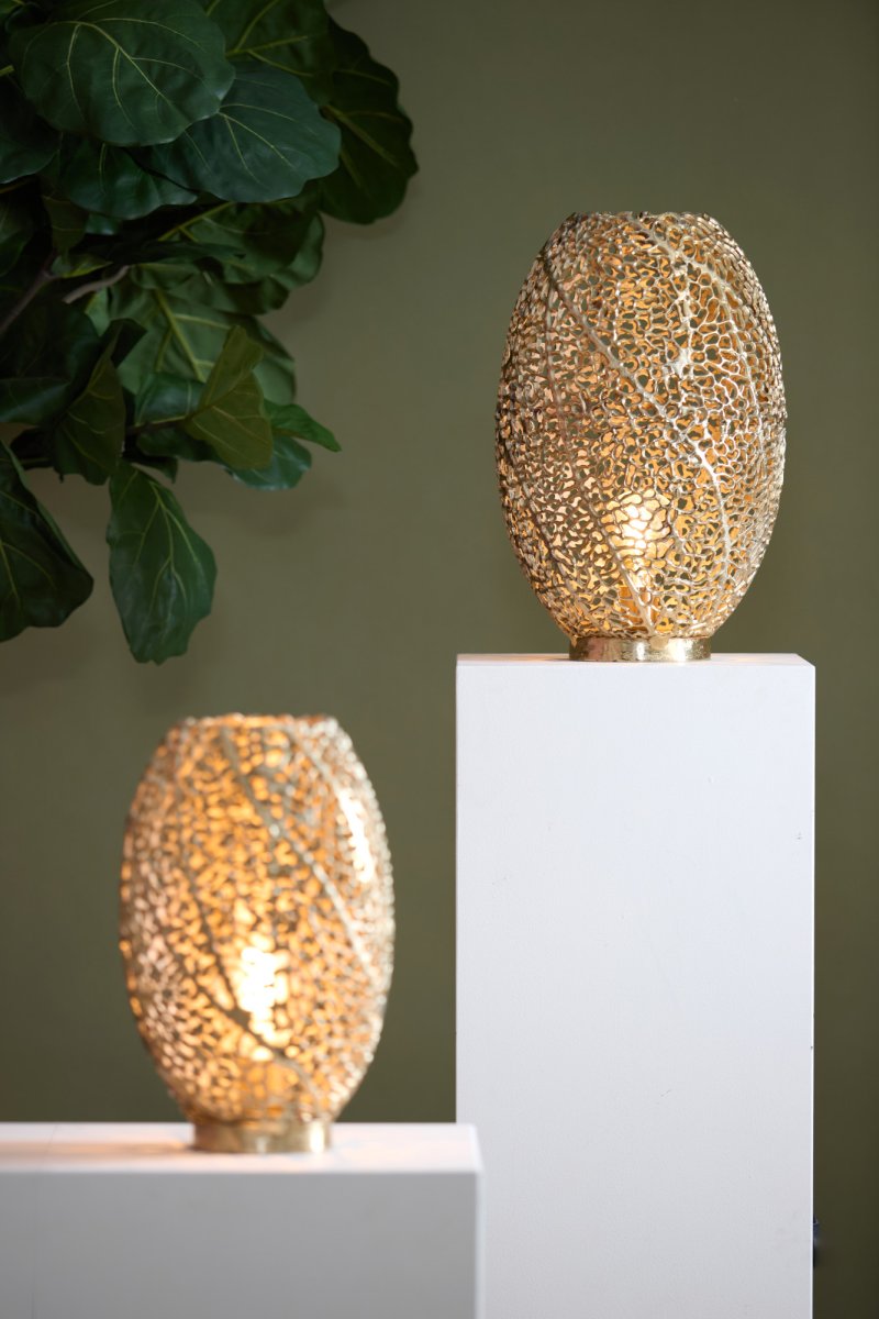 Messing tafellamp bal vorm Light & Living Sinula - Afbeelding 9