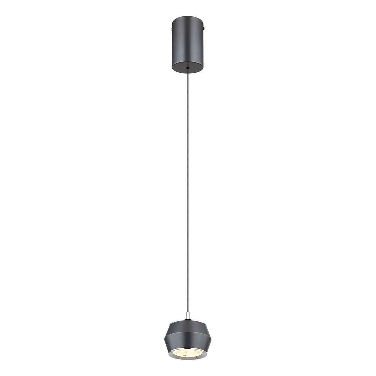 Metalen hanglamp modern grijs Globo Marthy - Afbeelding 2