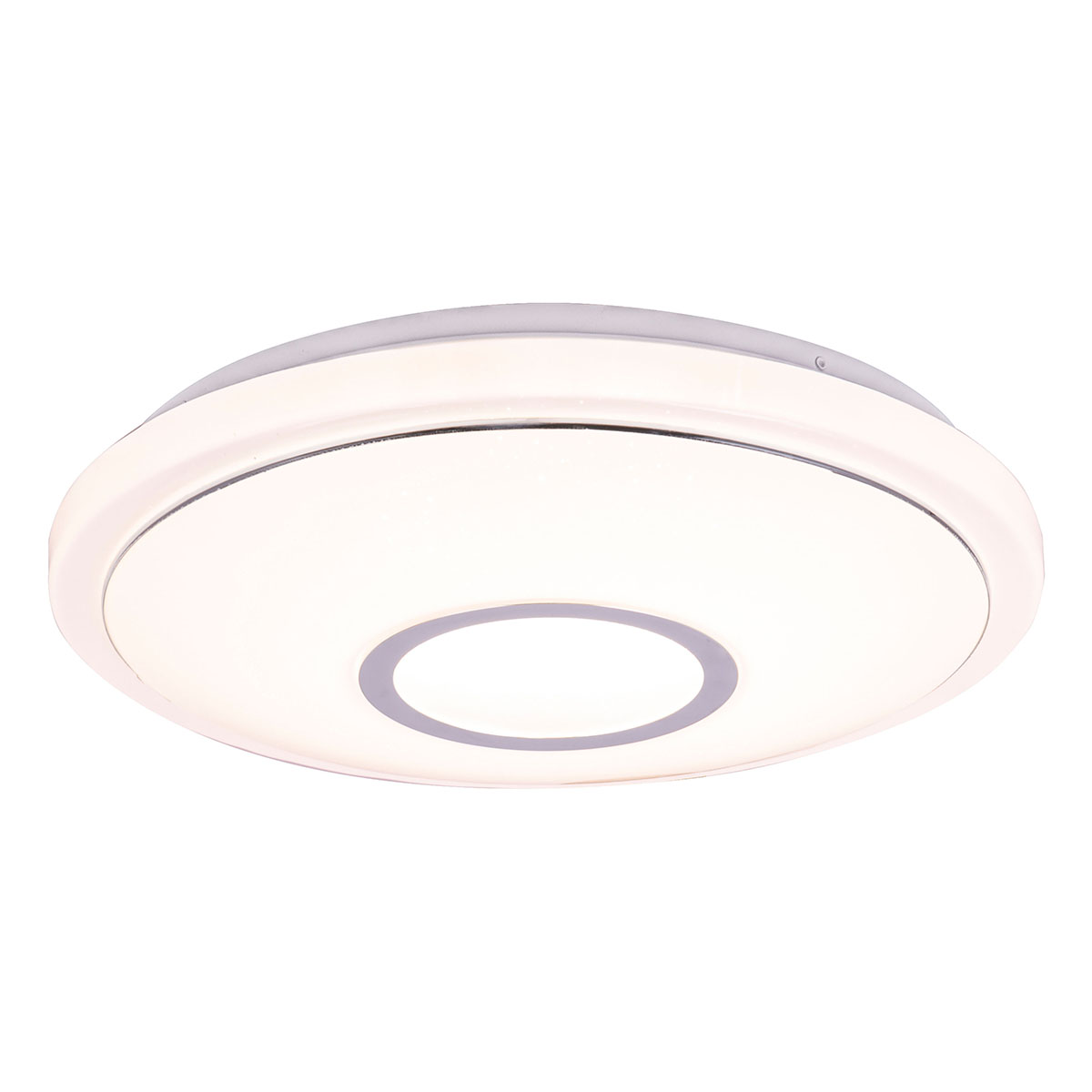 Metalen klassieke witte plafondlamp Globo Connor - Afbeelding 2