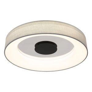 Metalen witte moderne plafondlamp Globo Terpsa