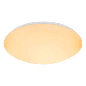 Moderne metalen witte plafondlamp Globo Atreju i