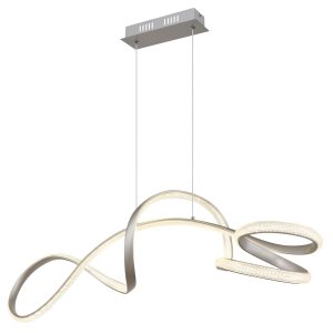 Moderne hanglamp met gebogen ontwerp Swirl