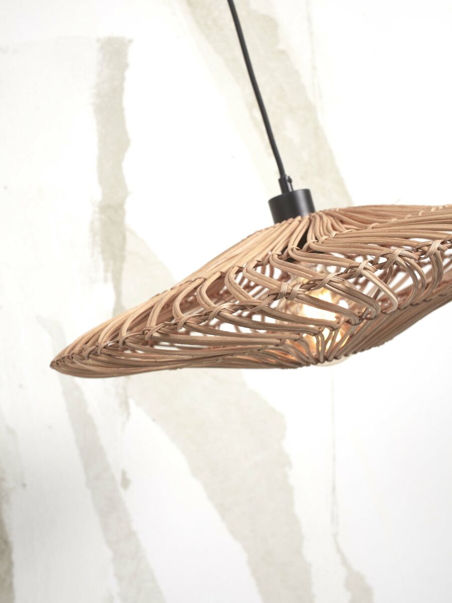 Ronde bohemian hanglamp naturel rotan GOOD&MOJO Zanzibar - Afbeelding 7