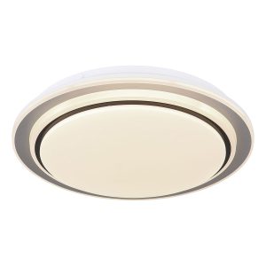 Plafondlamp wit metaal modern Globo Foppa