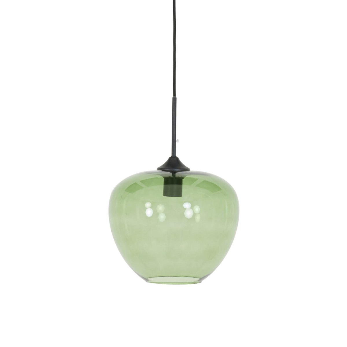 Retro hanglamp groen rookglas Light & Living Mayson - Afbeelding 3