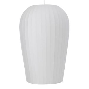 Retro witte ovale hanglamp Light & Living Axel