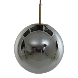 Retro zwart met gouden hanglamp Light & Living Medina