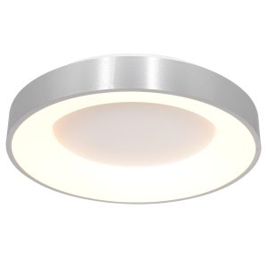 Ronde metalen plafonnière LED Steinhauer Ringlede