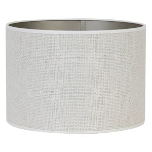Rustieke witte ronde lampenkap Light & Living Saverna