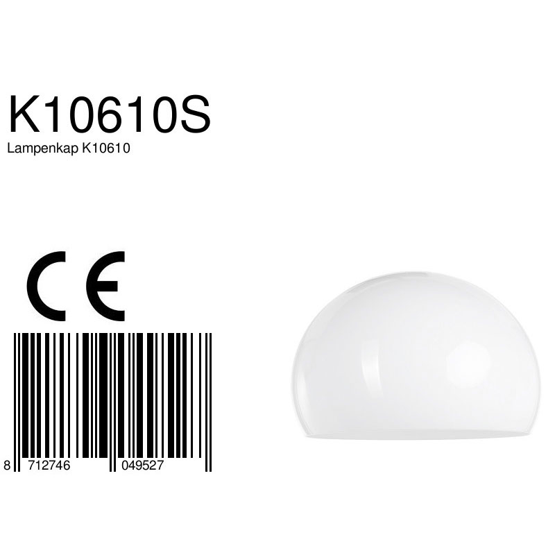 Moderne witte kunststof lampenkap Steinhauer - Afbeelding 9