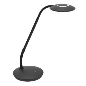 Zwarte tafellamp met dimbaar LED licht Steinhauer Exclusive Zenith2