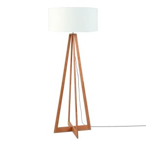 Witte vloerlamp 3-hoek GOOD&MOJO Everest