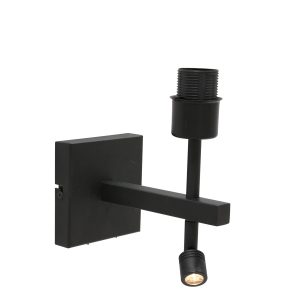 Wandlamp met leeslampje zonder kap Steinhauer Stang