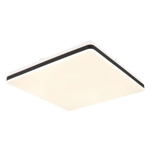 Wit zwarte moderne plafondlamp Globo Ully